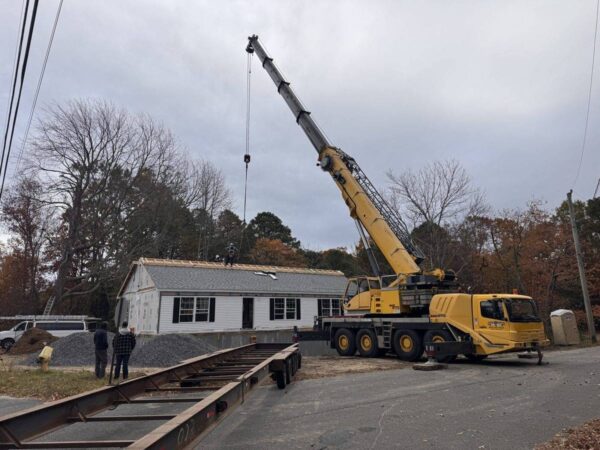 Grove GMK4115 setting a modular home section