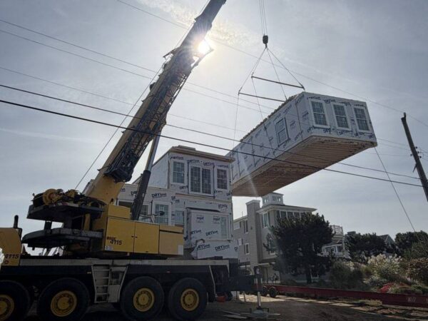 Grove GMK4115 setting a modular home section