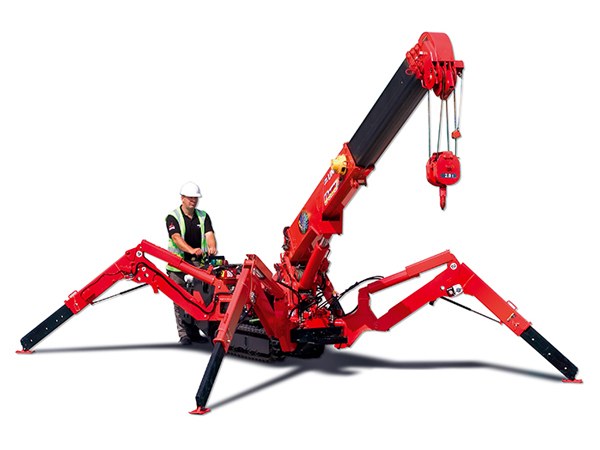 UNIC URW-295 Spydercrane